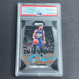 2017-18 Panini Prizim #64 TJ WARREN Signed Card AUTO Grade 10 PSA Slabbed Suns