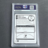 2021-2022 Panini NBA Hoops #207 Santi Aldama Signed Card AUTO Grade 10 PSA Slabbed Grizzlies