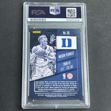 2015-16 Panini Contenders #68 Mason Plumlee Signed Card AUTO 10 PSA Slabbed Duke