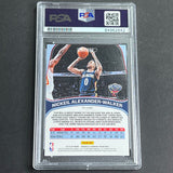 2019-20 Panini Chronicles #262 Nickeil Alexander-Walker Signed Card AUTO Grade 10 PSA Slabbed Virginia Tech