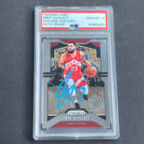 2019-20 Panini Prizm #157 Fred VanVleet Signed Card AUTO 10 PSA Slabbed Raptors