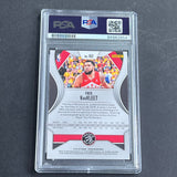2019-20 Panini Prizm #157 Fred VanVleet Signed Card AUTO 10 PSA Slabbed Raptors