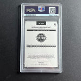 2016-17 NBA Hoops #233 Boban Marjanovic signed Auto 10 Card PSA/DNA Slabbed Pistons