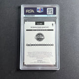 2016-17 NBA Hoops #233 Boban Marjanovic signed Auto 10 Card PSA/DNA Slabbed Pistons