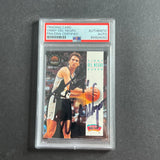 1993-94 Skybox #278 Vinny Del Negro Signed Card Auto 10 PSA Slabbed Spurs