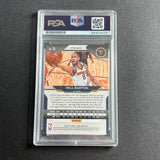 2020-21 Panini Prizm #79 Will Barton Signed Card AUTO PSA Slabbed Nuggets