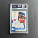 2014-15 Panini Prizm #151 Adrian Dantley Signed Card AUTO PSA Slabbed Pistons