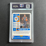 2019-20 Panini Contenders #27 Dennis Smith Jr. Signed Card AUTO PSA Slabbed Knicks