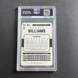 2015-16 Panini NBA Hoops #164 Marvin Williams Signed AUTO 10 PSA Slabbed Hornets