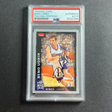 2008-09 NBA Fleer #170 Beno Udrih Signed Card AUTO PSA Slabbed Kings