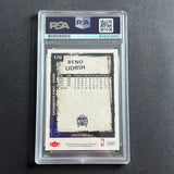 2008-09 NBA Fleer #170 Beno Udrih Signed Card AUTO PSA Slabbed Kings