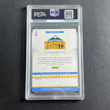 2012-13 Panini NBA Hoops #245 Jordan Hamilton Signed AUTO PSA Slabbed Nuggets