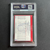 2009-10 Topps Basketball #226 Tony Battie Signed Card AUTO PSA Slabbed Nets