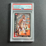 2008-09 NBA Fleer #87 Charlie Bell Signed AUTO PSA Slabbed Bucks