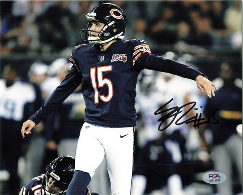 Eddy Pineiro Signed 8x10 photo PSA/DNA Chicago Bears Autographed