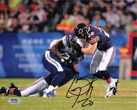 CRAIG STELTZ Signed 8x10 photo PSA/DNA Chicago Bears Autographed