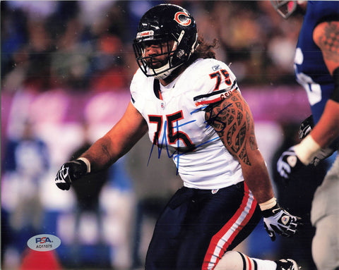 Matt Toeaina signed 8x10 photo PSA/DNA Autographed Bears