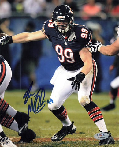 SHEA MCCLELLIN signed 8x10 Photo PSA Chicago Bears Football Autographed