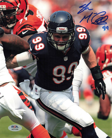 SHEA MCCLELLIN signed 8x10 Photo PSA Chicago Bears Football Autographed