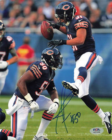 James Anderson Signed 8x10 photo PSA/DNA Chicago Bears Autographed