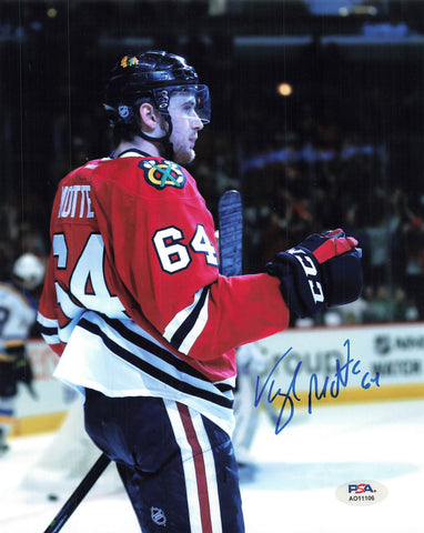 Tyler Motte signed 8x10 Photo PSA/DNA Chicago Blackhawks Autographed