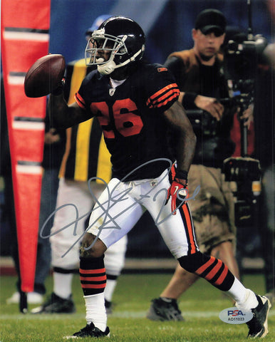 Tim Jennings Signed 8x10 photo PSA/DNA Chicago Bears Autographed