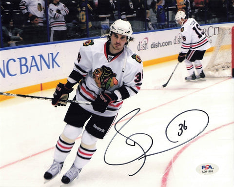 DAVE BOLLAND signed 8x10 Photo PSA/DNA Chicago Blackhawks Autographed