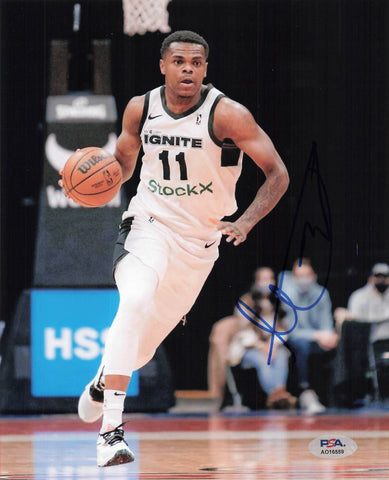 Mike Foster signed 8x10 photo PSA/DNA G-League Ignite Autographed