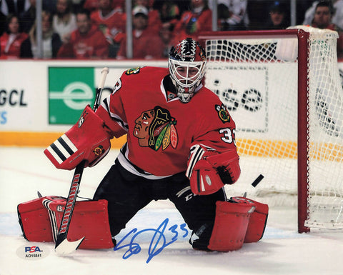 SCOTT DARLING signed 8x10 Photo PSA/DNA Chicago Blackhawks Autographed