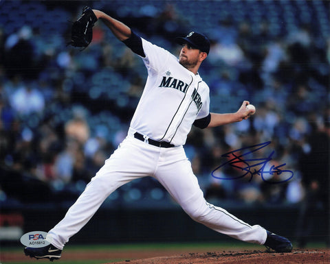 JAMES PAXTON signed 8x10 photo PSA/DNA Seattle Mariners Autographed