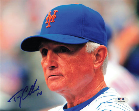 TERRY COLLINS signed 8x10 photo PSA/DNA New York Mets Autographed