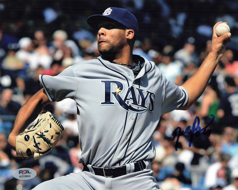 David Price signed 8x10 photo PSA/DNA Autographed Tampa Bay Rays