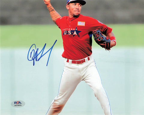 J.P. Crawford signed 11x14 photo PSA/DNA Seattle Mariners Autographed