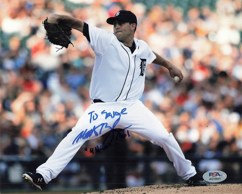 MATT BOYD signed 8x10 photo PSA/DNA Detroit Tigers Autographed