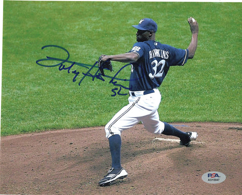 Latroy Hawkins signed 8x10 photo PSA/DNA Milwaukee Brewers Autographed