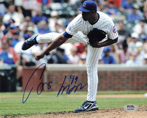 Carlos Marmol signed 8x10 photo PSA/DNA Chicago Cubs Autographed