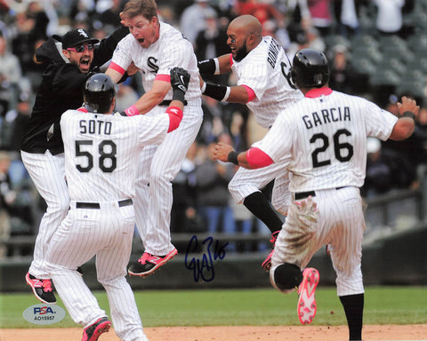 Gordon Beckham signed 8x10 photo PSA/DNA Chicago White Sox Autographed