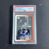 1999-00 UpperDeck Legends #64 RON BOONE Signed AUTO 10 PSA Kansas City Kings Slabbed