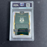 2016-17 Panini Select #8 Rashad Vaughn Signed Card AUTO PSA 10 Slabbed Bucks