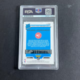 2019-20 Panini Donruss #232 Bruno Fernando Signed Card AUTO 10 PSA Slabbed RC Hawks