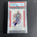 2018-19 Panini National Treasures #86 Montrezl Harrell Signed Card AUTO Grade 10 PSA Slabbed Clippers