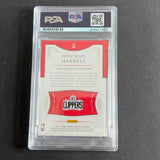 2018-19 Panini National Treasures #86 Montrezl Harrell Signed Card AUTO Grade 10 PSA Slabbed Clippers