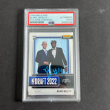2022-23 Panini Instant #DN21 signed Blake Wesley Auto Card PSA/DNA Slabbed Draft Spurs