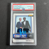 2022-23 Panini Instant #DN21 signed Blake Wesley Auto Card PSA/DNA Slabbed Draft Spurs