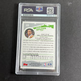 2005-06 Topps #35 Jameer Nelson Signed Card AUTO PSA Slabbed Magic