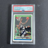 2006-07 Topps #85 Ricky Davis Signed Card AUTO PSA Slabbed