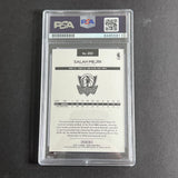 2016-17 NBA Hoops #210 Salah Mejri Signed Card AUTO PSA Slabbed Mavericks