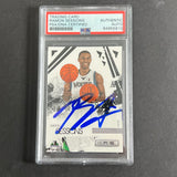 2009-10 Panini Rookies and Stars #52 Ramon Sessions Signed AUTO PSA Slabbed Timberwolves
