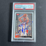 2008-09 Fleer Basketball #80 Jared Dudley Signed Card AUTO PSA Slabbed Bobcats