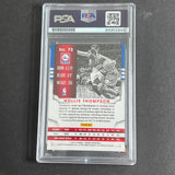 2014-15 Panini Threads #73 Hollis Thompson Signed Card AUTO PSA Slabbed 76ers